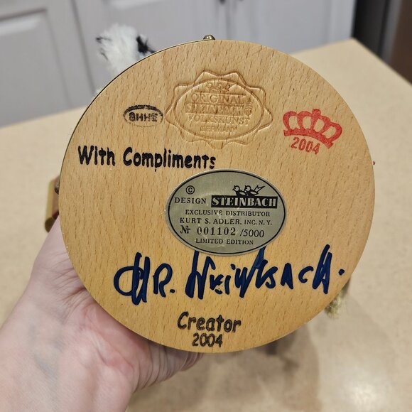 STEINBACH PARTRIDGE IN A PEAR TREE 12 DAYS CHRISTMAS GERMAN NUTCRACKER - Picture 13 of 13